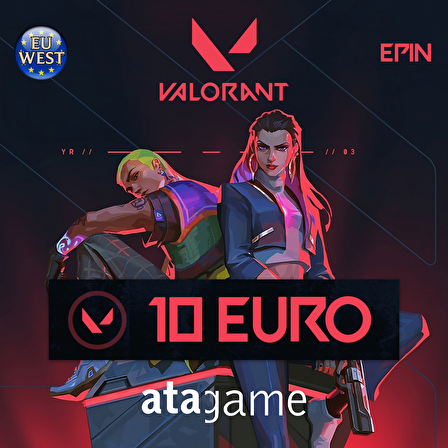 10 Euro Valorant Points EU West