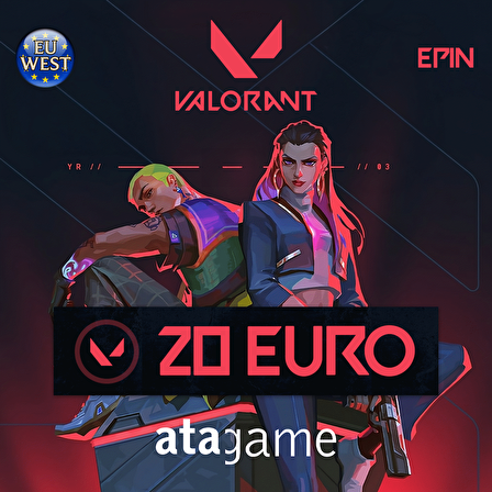 20 Euro Valorant Points EU West