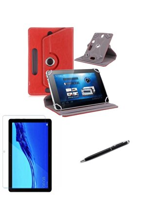 Xiaomi Redmi Pad Standlı Tablet Kılıfı+Nano Kırılmaz Ekran Koruyucu+Dokunmatik Kalem