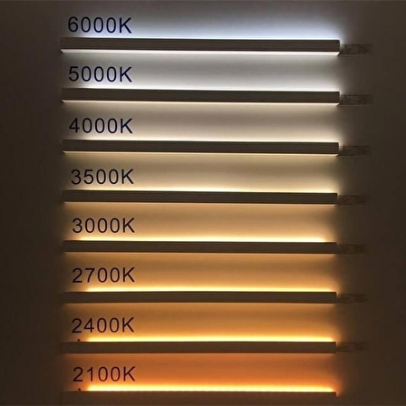 Arge Led Mutfak Dolabı ve Tezgah Altı Bombe Difüzörlü Köşe Bar LED 24V 4000K 50cm