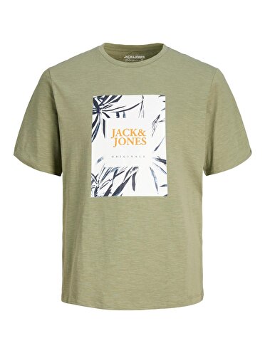 Jack & Jones Erkek Baskılı T-shirt Jorcrayon Tee - 12228774