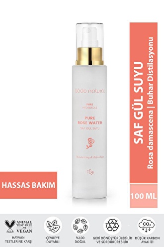 Gül Suyu %100 Doğal ve Saf 100 ml