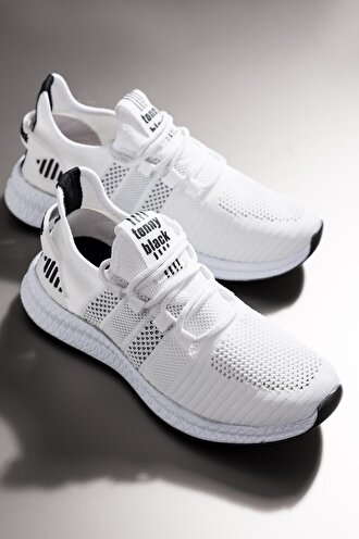 Tonny Black Beyaz Unisex Spor Ayakkabı Tbıdl Beyaz-36