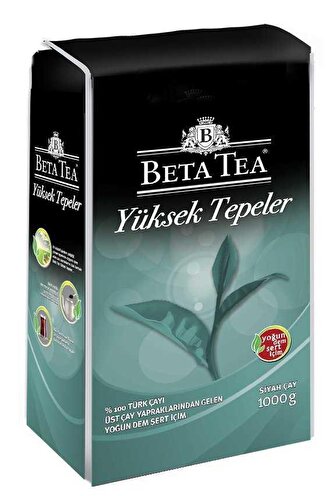 Beta Tea Yüksek Tepeler Dökme Siyah Çay 1 kg 