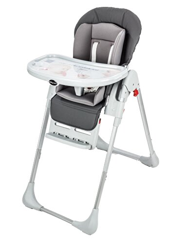 Baby Care Bc-511 Flex Katlanır Portatif Mama Sandalyesi Gri 