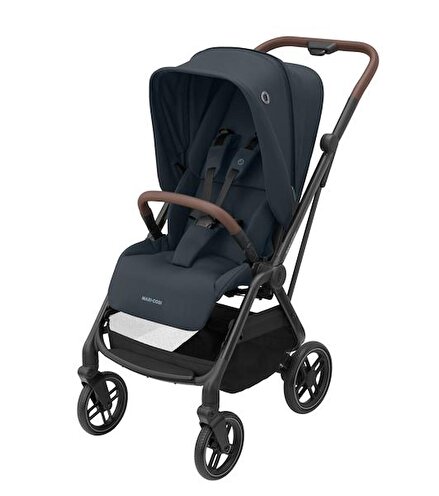 Maxi-Cosi Leona2 Çift Yönlü Uzatılabilir Sırt Desteği Tam Yatabilir Bebek Arabası Essential Graphite