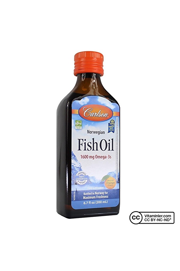 Carlson Omega 3 Balık Yağı Şurup 200 ml - Portakal Fiyatları ve ...