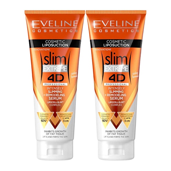 Eveline Slim Extreme 4D Yoğun İnceltici+Yeniden Şekillendirici Serum ...