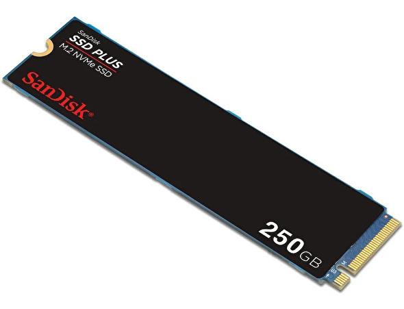 SanDisk SSD PLUS 250GB 2400MB-1500MB/s M.2 PCIe Gen 3.0 NVMe SSD ...