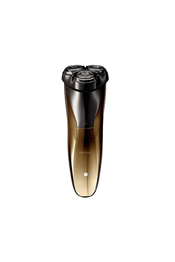 Enchen BlackStone 3CJ ıslak kuru çift kullanımlı IPX7 Su Geçirmez Şarj Edilebilir Elektrikli Tıraş Makinesi Gold