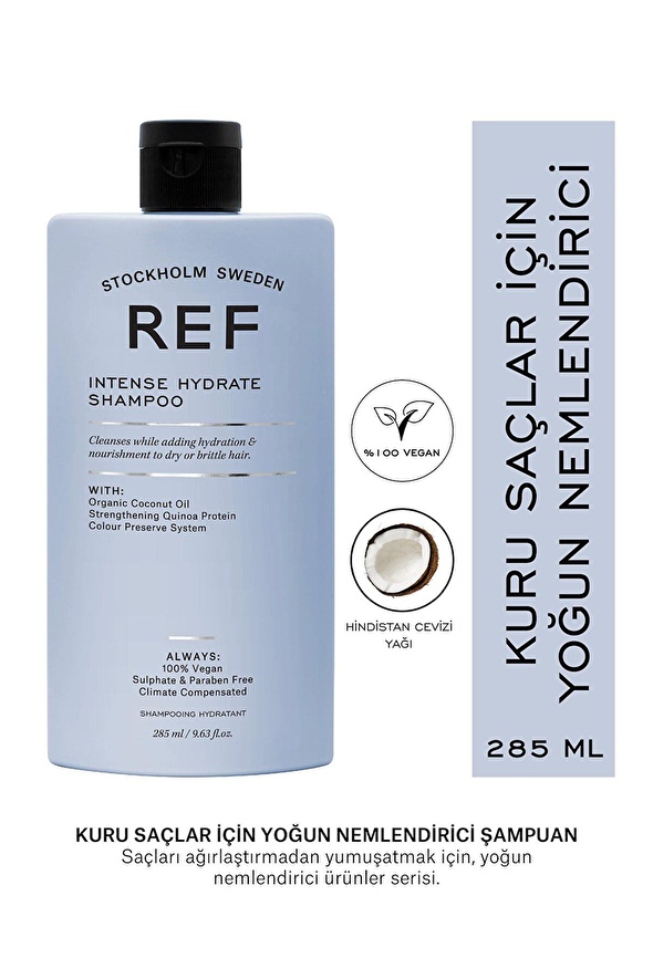 Ref İntense Hydrate Shampoo 285 Ml Fiyatları ve Modelleri - Pazarama