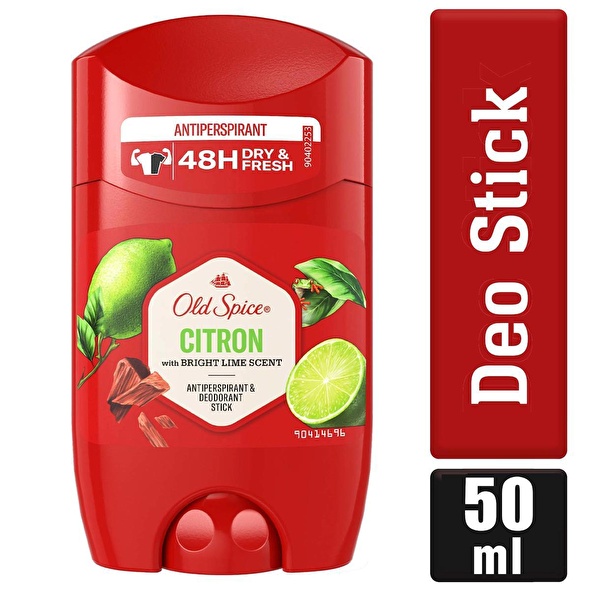 Old Spice Citron Erkekler İçin Terleme Önleyici ve Stick Deodorant 50 ...