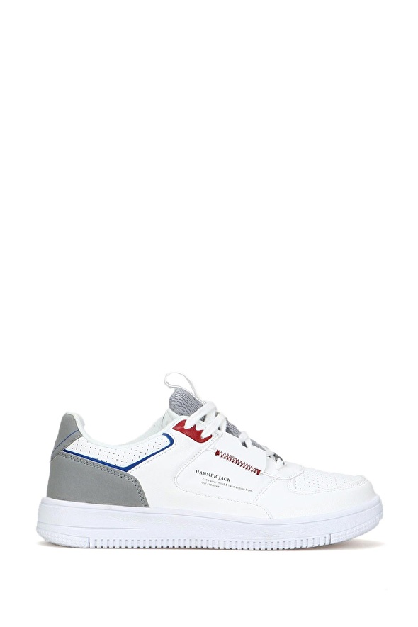 Hammer Jack Beyaz Kırmızı Erkek Sneaker JARMİLLA M SPOR AYAKKABI