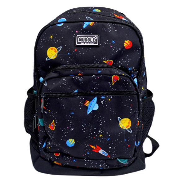 Muggle 4 Bölmeli Galaxy Siyah Okul Sırt Çantası (MU-0402) Muggle 4 Bölmeli Galaxy Siyah Okul Sırt Çantası (MU-0402)