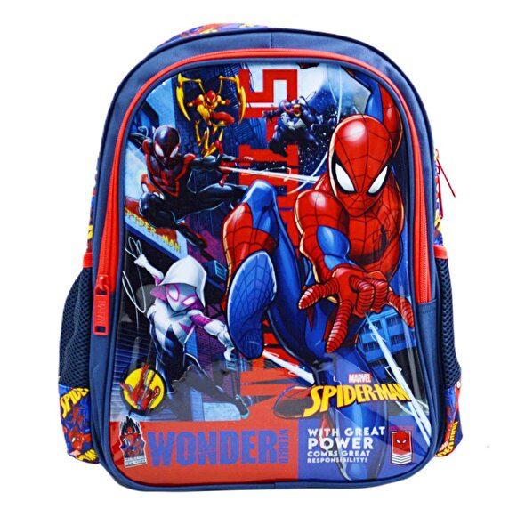 Frocx Marvel Spider Man Lisanslı İlkokul Çantası 2 Bölmeli Otto-48121