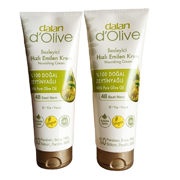 Dalan D'olive Besleyici Hızlı Emilen Krem 250 ML 2 Adet Fiyatları ve ...