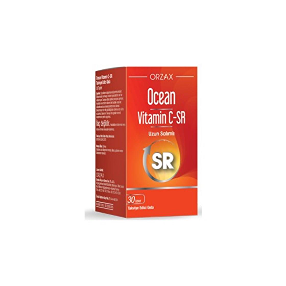 Orzax Ocean Vitamin C - Sr 30 Tablet