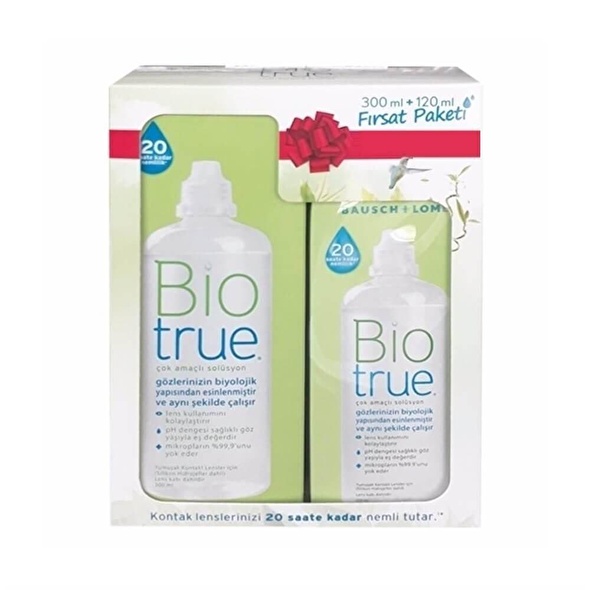 Biotrue Ekonomik Paket Lens Suyu 300ml + 120ml Fiyatları ve Modelleri ...