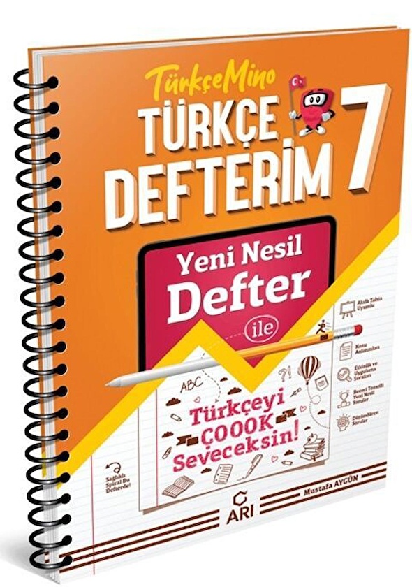 Arı Yayıncılık 7 Sınıf Türkçe Akıllı Defteri Fiyatları Ve Modelleri