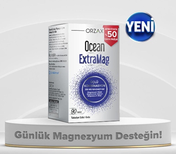 Ocean Extramag 90 Tablet %50 Daha Fazla Fiyatları ve Modelleri - Pazarama