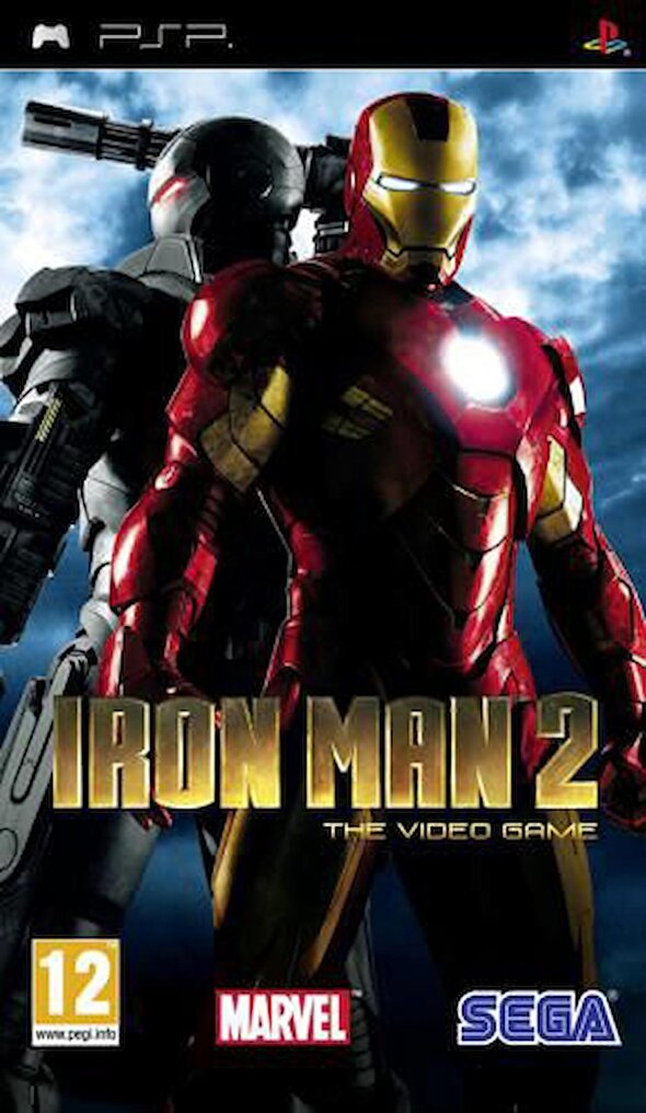 Iron Man 2 PSP Oyun Kutusuz PSP UMD Oyun Demir Adam