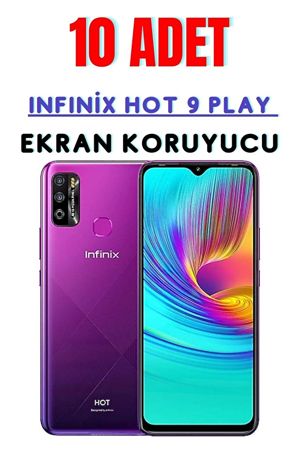 Infinİx Hot 9 Play Temperli Cam Ekran Koruyucu Süper Ekonomik Paket 10 Adet Fiyatları Ve 1229