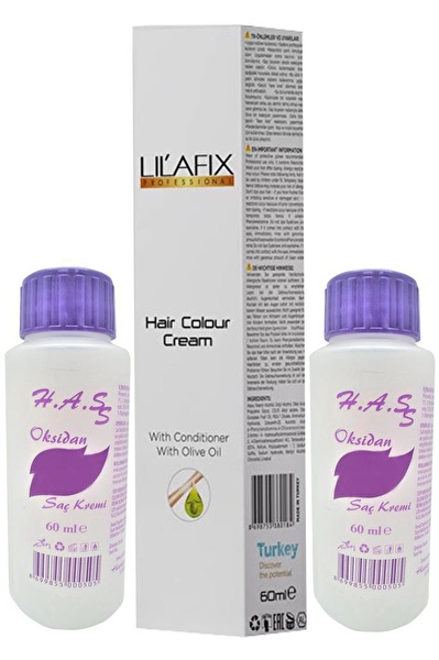 Lilafix Saç Boyası 60 Ml. 1 Adet + Oksidan 60 Ml. 2 Adet Fiyatları ve ...
