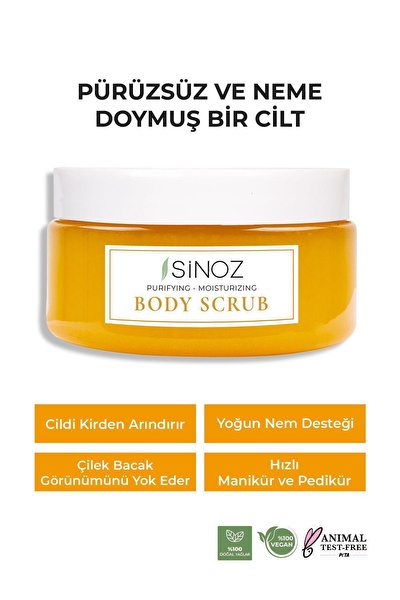 Sinoz Vücut Peelingi, Scrub