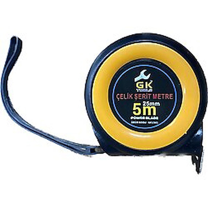 GK Çelik Şerit Metre 5M x 25MM Fiyatları ve Modelleri Pazarama