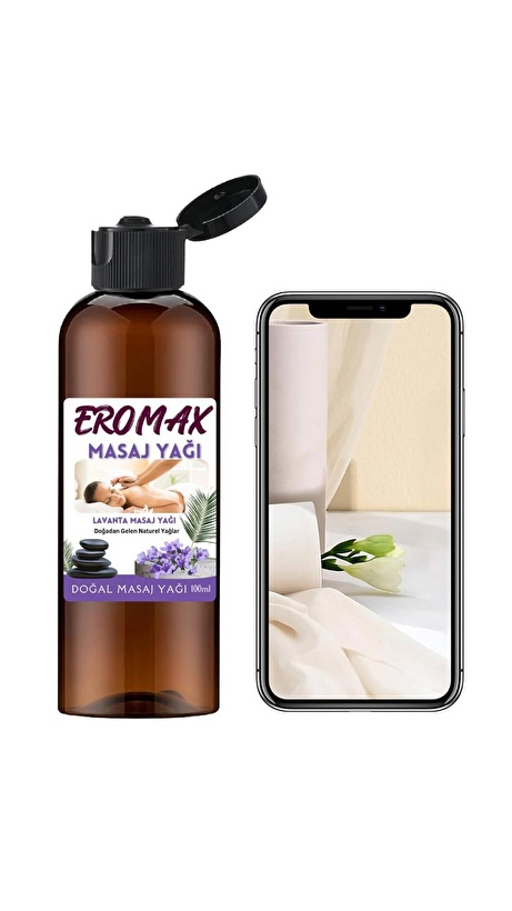Anal Vajinal Lavanta Aromalı Kayganlaştırıcı Masaj Yağı Doğal İçerikli ...