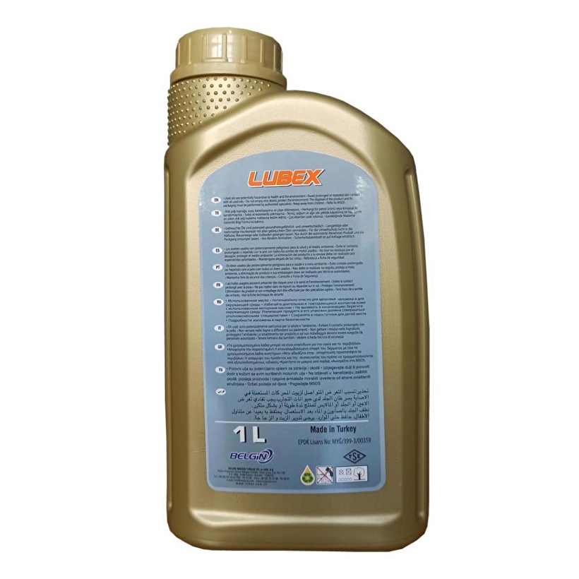 Lubex Primus RN-LA 5W-30 1 Lt Partiküllü Motor Yağı Fiyatları ve ...